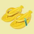 thumbnail image 1 of Chanclas para mujer 2024, nuevas zapatillas de pareja de EVA Banana, suela gruesa, zapatos de playa de diseñador de moda para mujer, calzado de vacaciones, 1 of 5