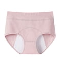 thumbnail image 1 of Ropa interior menstrual para mujer, bragas de algodón ultrasuaves para posparto, color rosa XXXL, 1 of 8