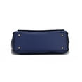 thumbnail image 6 of MKF Collection Andrys Women's Tote Handbag & Wristlet Wallet 2-Piece Set by Mia K. - Navy/Light Blue, 6 of 7
