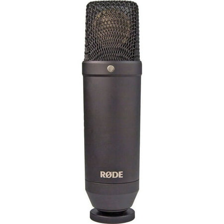 R��DE NT1 - Microphone - matte black - with SMR shock mount