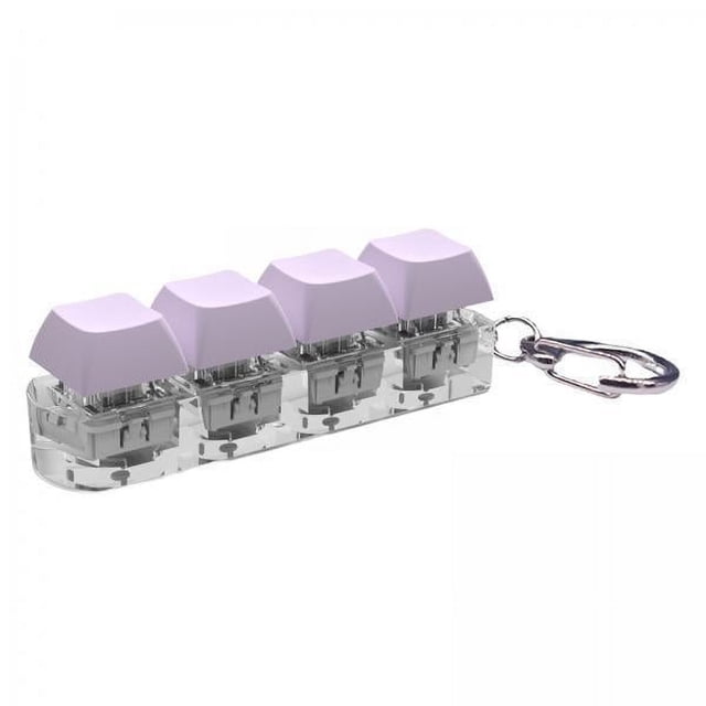 Teclado Fidget Llavero,Teclado Fidget Llavero Fidget Clicker Llavero,Teclado Clicker Juguete Creativo Relajante Juguete,Teclado Llave Tapa Colgante Llave Decoración colgante,Mosquetón Llavero