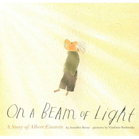 Albert Einstein Photograph - On a Beam of Light : A Story of Albert Einstein
