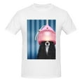 thumbnail image 4 of Bingfone Dog In Hairdresser Men'S Loose Fit Short-Sleeve Pocket T-Shirt, 4 of 7