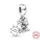 thumbnail image 1 of Abalorio de Minnie de plata 925, abalorio compatible con Pandora original, colgante de Disney de Herocross, joyería de cuentas de coco Micky, regalo de halloween para mujer, 1 of 4