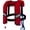 Red, variant on Automatic Inflatable Life Jacket for Adults – Adjustable Buoyancy Vest with Manual Override,Reflective Strips & Safety Whistle for Boating, Kayaking, Surfing & Swimming.