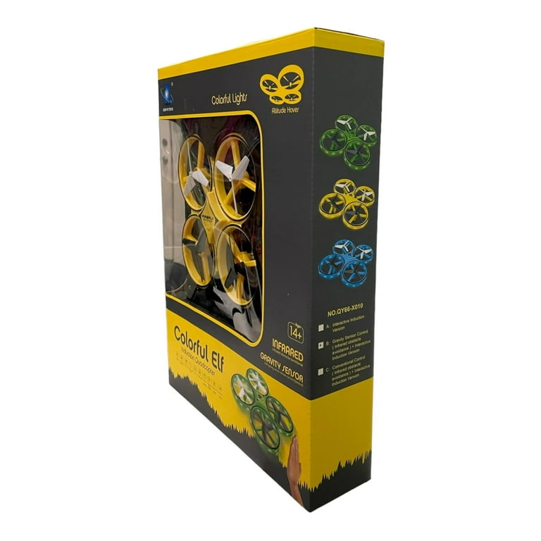 GN Universe Colorful Elf Induction Quadcopter Yellow Ages 14