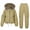 Khaki, variant on Lovskoo Ski Sets for Women Ski Jackets and Pants Snowsuit Snowboard Coat Outfits Thick Warm Two Piece Set Cotton Padded Coat Waterproof Windproof Olive Green