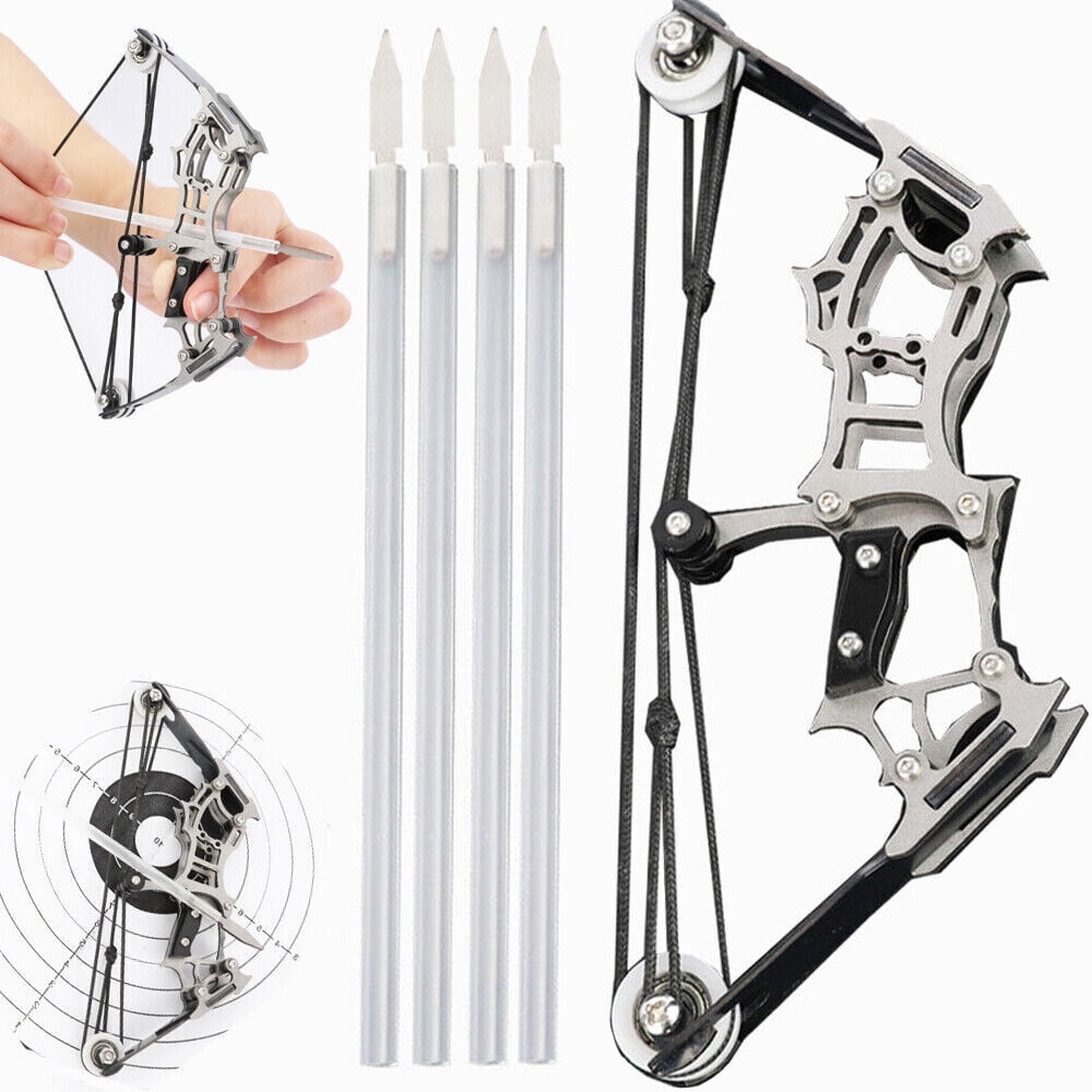 AME Mini 6 Inches Compound Bow Kit Arrows Archery Toy Gift Target Shooting