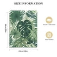 thumbnail image 2 of GOSMITH Tropical Green Leaf Botanical Banana Monstera Plant Palm Tree 16x20 in / 12x16 in Canvas Print 16x20 in, 2 of 5