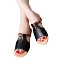 thumbnail image 2 of MKLEKYY Sandalias Flexy de Mujer Sandalias Planas de Verano para Mujer Sandalias de Playa de Talla Grande, 2 of 3