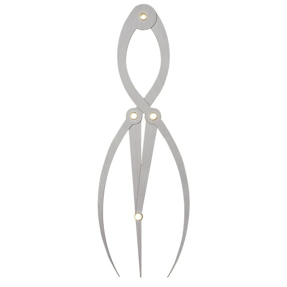 Golden Mean Calipers Golden Ratio Calipers Stainless Steel Eyebrow Ruler Golden Measure Tool for Makeup