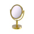 thumbnail image 1 of 8 Inch Vanity Top Make-Up Mirror 2X Magnification - DM-4D/2X-UNL, 1 of 1