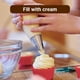 thumbnail image 2 of Cupcake Corer - Herramienta para rellenar cupcakes, cortador de agujeros para rellenar accesorios para cupcakes, herramientas para hornear, hornear, rellenar y decorar, 2 of 5