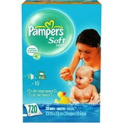 Pampers Soft Care Baby Wipes, Refill (720 Count)