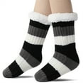 thumbnail image 6 of GILIGEGE Slipper Socks for Women with Gripper Non Slip Thick Fuzzy Socks Warm Cozy Christmas Gift Women'S Winter Slipper Socks Sherpa Fleece Lined Cute Print Non-Slip Grippered Cozy Soft Warm Socks, 6 of 6