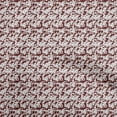 thumbnail image 1 of oneOone Rayon Maroon Fabric Floral Craft Projects Decor Fabric Printed By The Yard 56 Inch Wide, 1 of 4