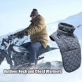 thumbnail image 4 of Jiibva Winter Neck Warmer Gaiter Motorcycle Shoulder Neck Warmer Windproof Warm Scarf Neck Gaiter Chest Warmer Protective Collar Motorcycle Scarf Gear, 4 of 7