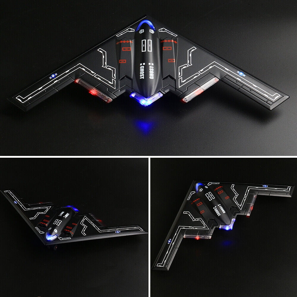 EROCK Set of 2 Diecast F-35 Jet Plane Model Fighter Toys w/Lights Sounds for Kids Gift