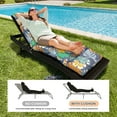 thumbnail image 5 of Eurhowing Outdoor Chaise Lounge Cushion, 71"×20"×4" Sunproof & Waterproof Patio Furniture Cushion, Thick Rocking Chair Pad for Pool, Garden, Flower, 5 of 10