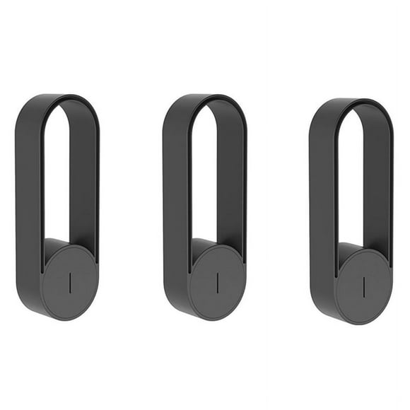 3X Purificador de Iones Negativos de 20 Millones Mini Ionizador Doméstico Portátil Purificador de Aire de Coche Enchufable USB para El área 31㎡-40㎡ Negro