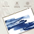 thumbnail image 6 of Elephant Stock Classic Blue Wall Art - Horizontal Canvas Wall Art - Living Room Wall Decor - Abstract Canvas - Blue And White Decor By Chris Paschke - 12" x 8", 6 of 8