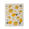 thumbnail image 1 of Kitchen Cleaning Cloth Bowls Washing Towel Dishes Wash Rag Kitchens Tools Household Absorbent Dish Cloths with Lovely Patterns Lemon, 1 of 6