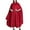 Red, variant on Aoochasliy Winter Scarfs Christmas Clothes Women's Trendy Autumn Solid Shawl Button Cloak Lapel-Neck Knitting Coat Tops