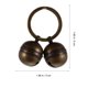 thumbnail image 4 of 2 juegos de cascabeles ruidosos para collar de perro y gato, cascabeles de cobre para entrenamiento de mascotas, accesorios colgantes, 4 of 5