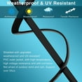 thumbnail image 4 of Cat 8 Ethernet Cable 25ft, Foboiu 40Gbps High Speed Internet Network Cable, 26AWG Cat8 RJ45 LAN Patch Cord Indoor&Outdoor, in Wall, Weatherproof UV Resistant for PS4/PS5/Router/Switch/Gaming/Printer, 4 of 7