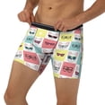 thumbnail image 3 of Cauagu Cute French Bulldog Print Men's Boxer Briefs, Funny & Cute Underwear Elastic Waistband Briefs Ideal Gift for Men,1-Pack, 3 of 7