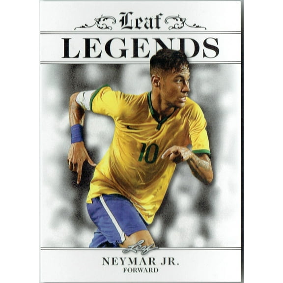 Mint Neymar 2017 Leaf #7 Limited Edition Rare Trading Card