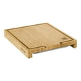 thumbnail image 3 of ZWILLING BBQ+ Cutting Board With Tray 39 cm X 30 cm Bamboo, 3 of 8