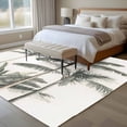 thumbnail image 4 of 6'x9' Area Rugs, Tropical Palm Tree Indoor Outdoor Area Rug for Living Room Bedroom, Summer Beach Botanical Washable Bathroom Rugs Kitchen Floor Carpet Mats Home Decor Aesthetic, 4 of 8