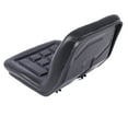 thumbnail image 3 of Universal Tractor Seat with a Drain Hole Replacement Seat Thickly-Padded Seat Durable and Water-Resistant Horizontally Adjustable Black, 3 of 7