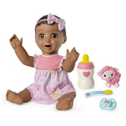 Luvabella Brown Hair, Responsive Baby Doll with Real Expressions and Movement, for Ages 4 and up