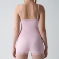 thumbnail image 2 of Vestido ajustado de encaje con correa ajustable para mujer, ropa interior de estilo picante, camiseta sin mangas, envoltura de plástico de doble capa, 2 of 5