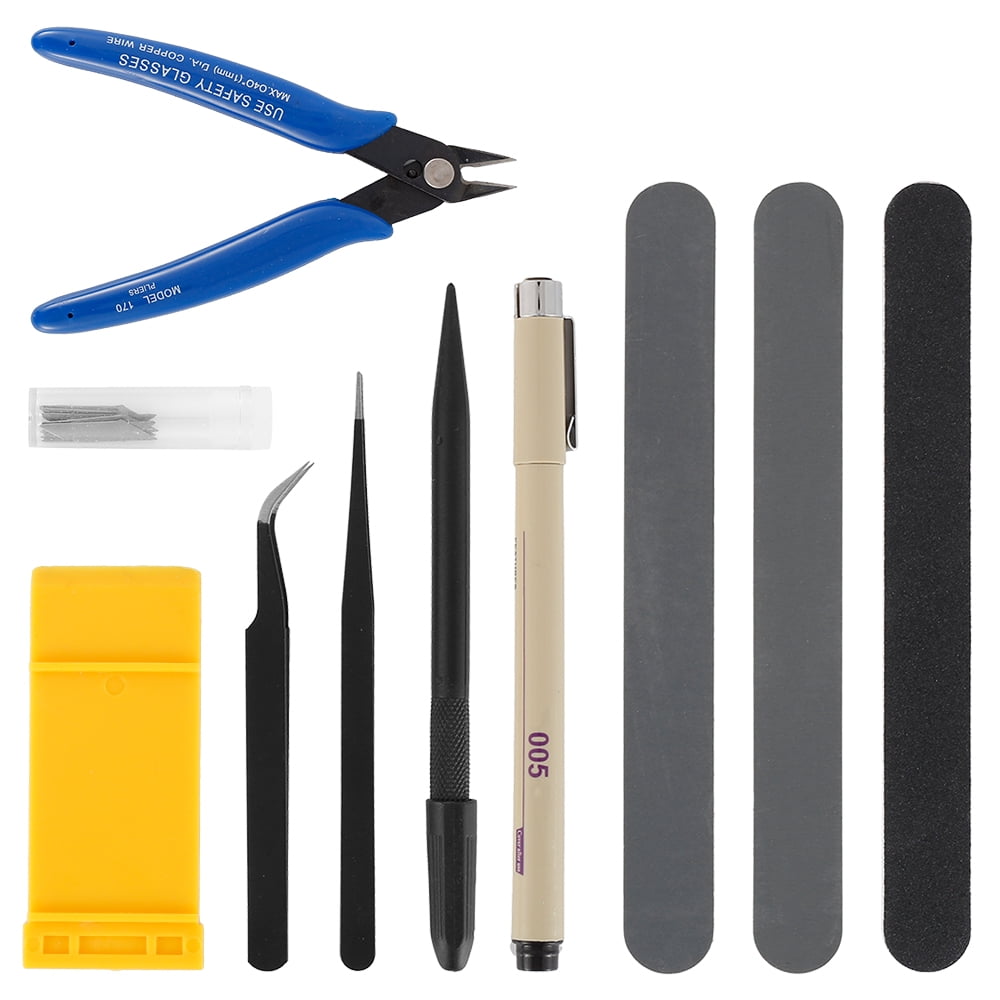 Willstar 10PCs Gundam Modeler Basic Tool Craft Set for Gundam Car Model