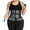 Grey, variant on COMFREE Plus Size Neoprene Sauna Waist Trainer Corset Sweat Belt for Women Weight Loss Workout Compression