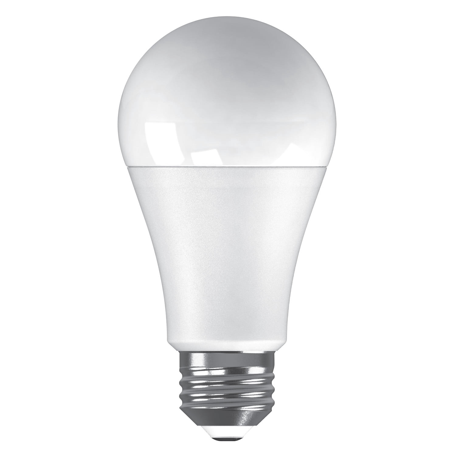 Great Value A19 Frosted Indoor General Purpose LED Light Bulb, 100W Replacement, Soft White, 4-Pack