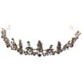 thumbnail image 1 of FELTECHELECTR Tiaras de corona de reina, tiara nupcial, diadema, corona, adorno para el cabello, tocado de boda, 1 of 6