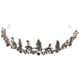 thumbnail image 1 of FELTECHELECTR Tiaras de corona de reina, tiara nupcial, diadema, corona, adorno para el cabello, tocado de boda, 1 of 6