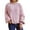 Pink, variant on RMGVDSD Sweaters for Women Fashion 2025 Crew Neck Lantern Long Sleeve Knit Pullover Fall Winter Oversized Sweater Tops Casual Pullovers Jumpers /Blue