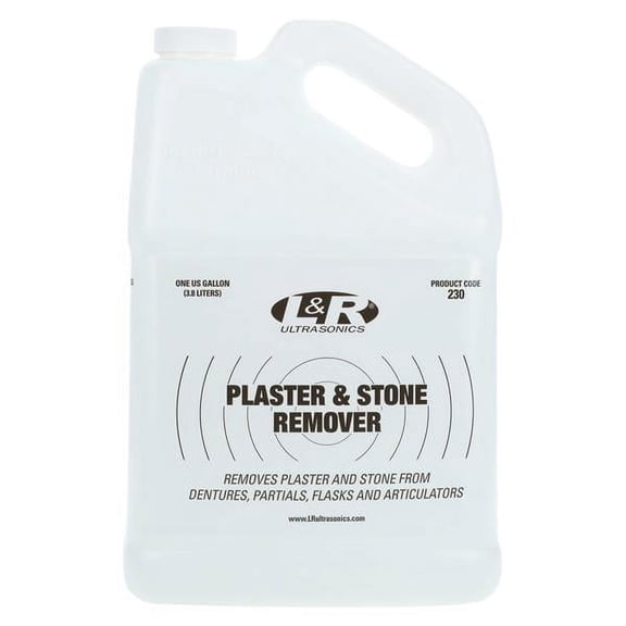 L&R 230 Dental Plaster & Stone Remover 1 Gallon Bottle