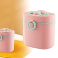 thumbnail image 2 of ACDANC Baby Formula Dispenser on the Go Portable Infant Milk Powder Container with Lids Travel Formula Container Non Spill Snack Storage Box for Baby Food, 2 of 7