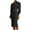 Black, variant on Women Bodycon Pencil Dress Long Sleeve Fashion Wrap V Neck Business Work Midi Elegant Office Pleated Sheath Dresses