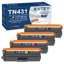 TN431 Toner Black Compatible for Brother TN431 Toner Cartridges for HL-L8260CDW Printer 4 pack