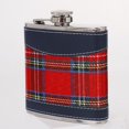 thumbnail image 1 of Frasco de acero inoxidable de 11,5*9,2*2,2 cm para whisky, senderismo, mochilero y viajes, 1 of 5