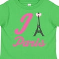 thumbnail image 4 of Inktastic I Love Paris Eiffel Tower Girls Toddler T-Shirt, 4 of 5