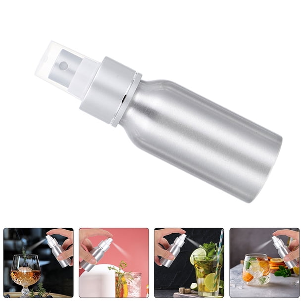 unbranded Atomizador Cocktail Plateado Spray Reutilizable Para Cócteles Y Perfumes Multifucción