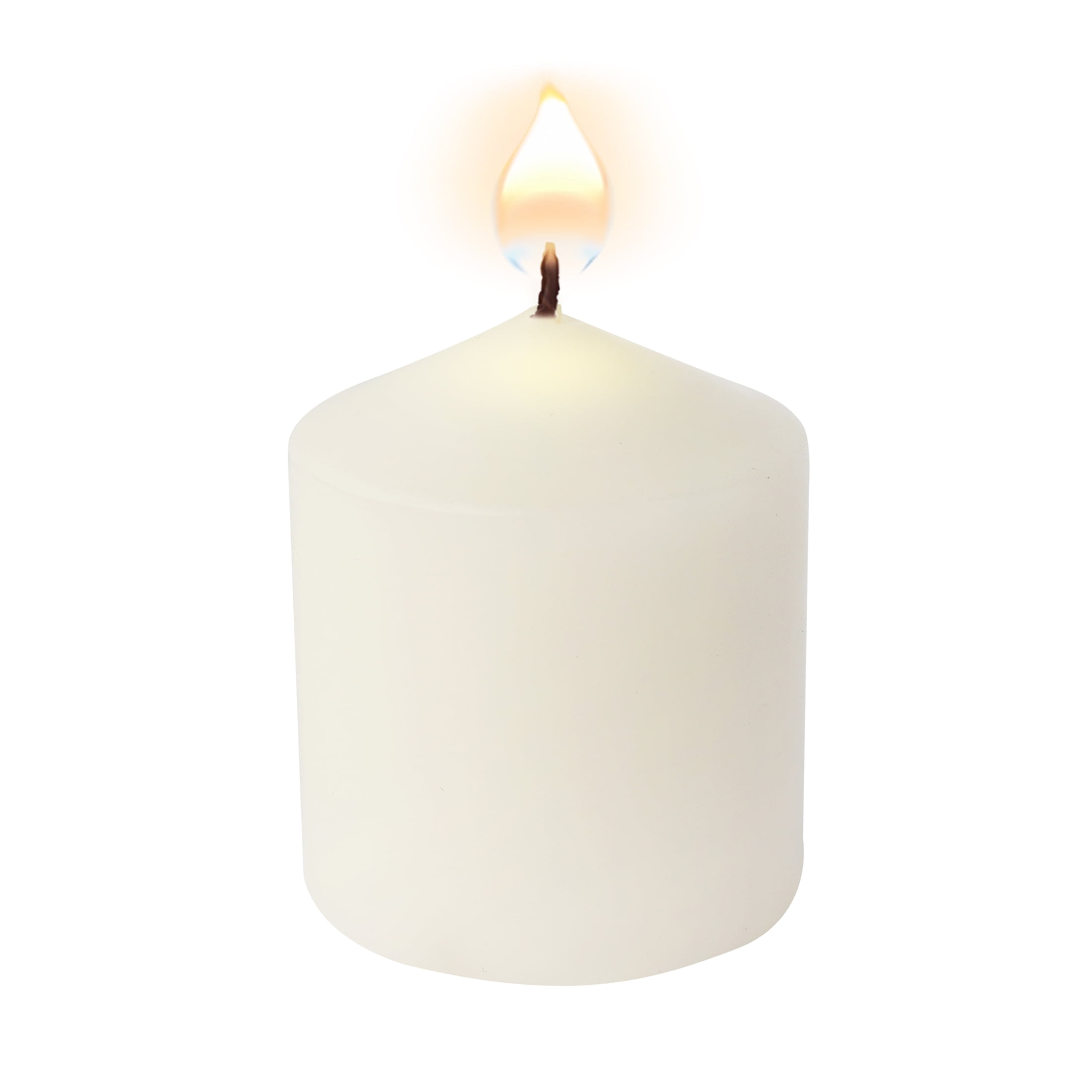Mainstays Votive Candles, Unscented, Ivory, 4 Pack